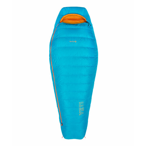Спальный мешок RedFox Yeti -40C (Regular, голубой/оранж) правый