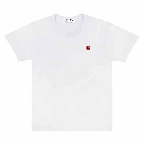 Футболка Comme Des Garcons, размер XL, белый