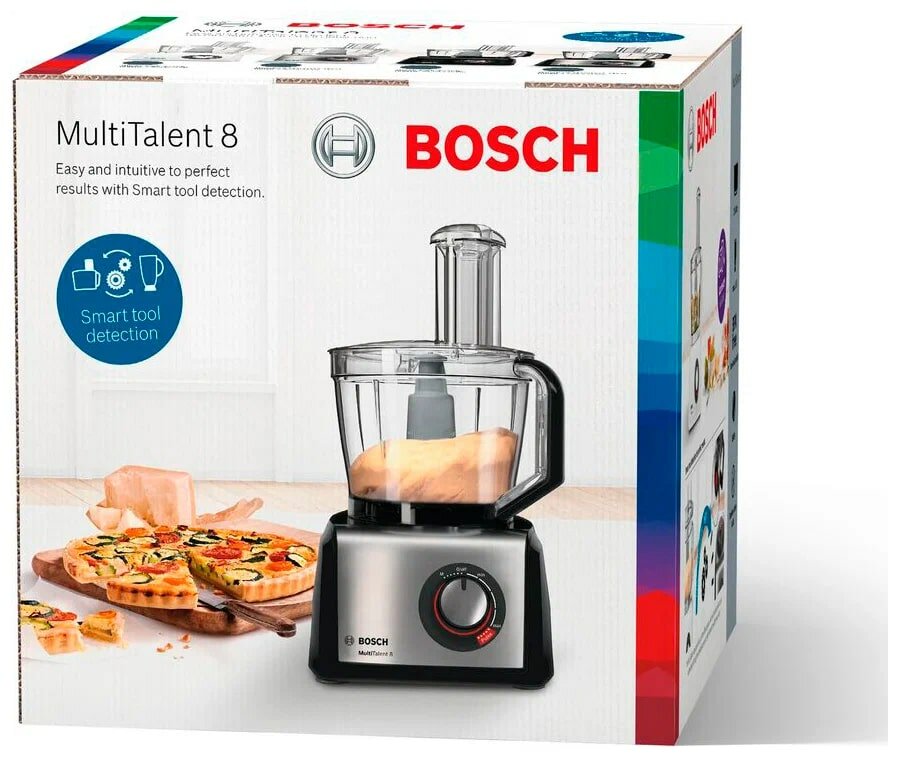 Кухонный комбайн Bosch MC812W620, 1100 Вт, белый