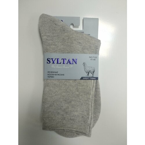 фото Носки syltan, размер 41-46, серый