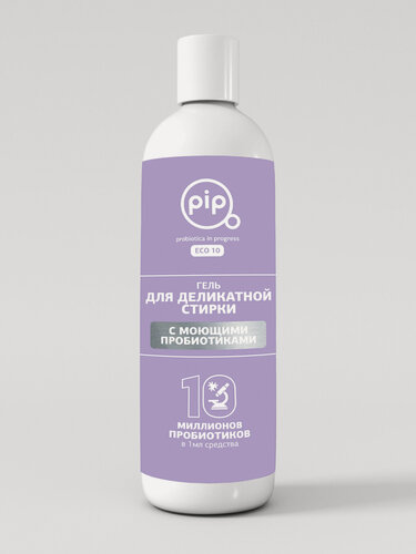 Изображение товара PiP Гель для деликатной стирки с моющими пробиотиками