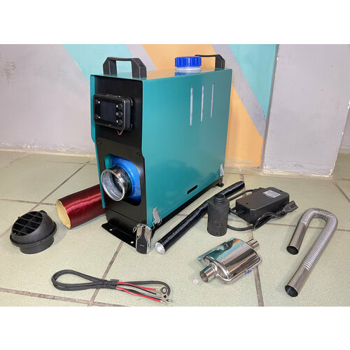 Автономный дизельный отопитель сухой фен 12/24/220 8 кВт с 1 соплом