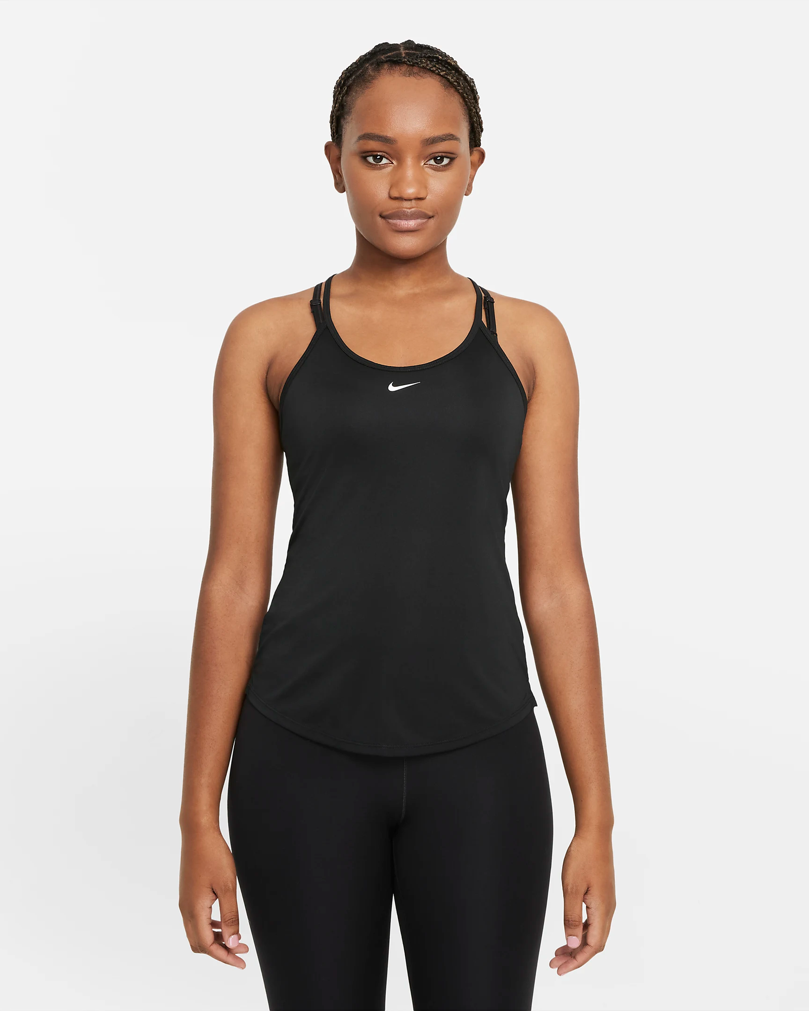 Майка спортивная NIKE Nike Dri-fit One Elastika Standard Fit Tank