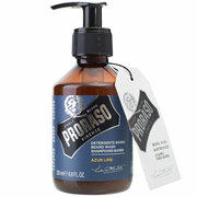 Шампунь для бороды Proraso Azur Lime Beard Wash, 200 мл