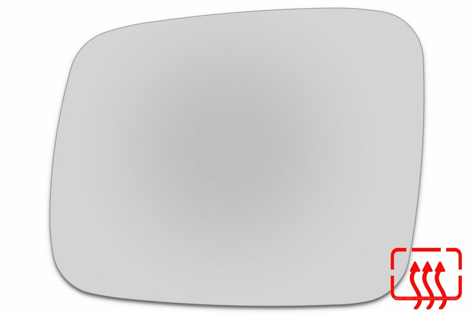 Зеркальный элемент левый VOLKSWAGEN Caravelle T4 (90-04) сфера нейтральный с обогревом