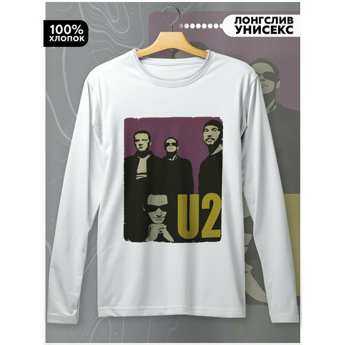 фото Лонгслив бруталити, размер l, белый