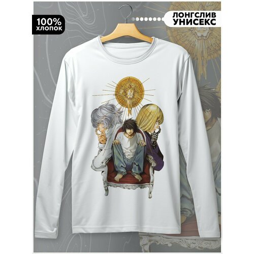 фото Лонгслив бруталити, размер l, белый