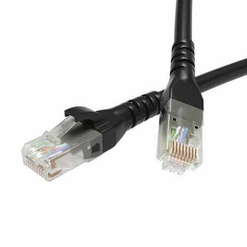 Патч-корд неэкранированный CAT5E U/UTP 4х2 LSZH 2.0м черн. DKC RN5EUU4520BK черный
