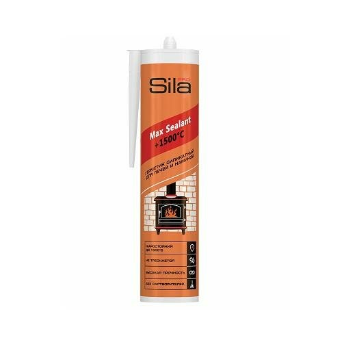 Герметик для печей Sila PRO Max Sealant 1500 280 мл