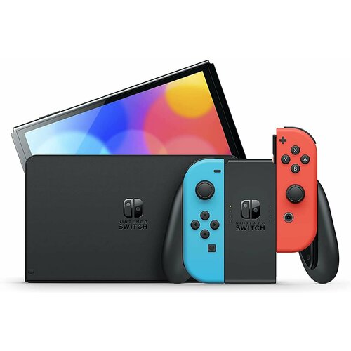 Игровая приставка Nintendo Switch - OLED Model with Neon Red & Neon Blue 64GB