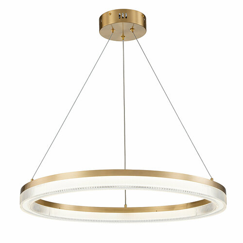 Подвесная люстра Indigo Perfetto V000065L 14011/1P Brass, LED, кол-во ламп:1шт, Латунь