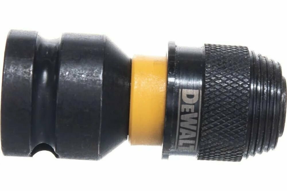 Адаптер для ударных гайковертов шестигранник 1/4”F - квадрат 1/2”F DEWALT DT7508 — фото 8