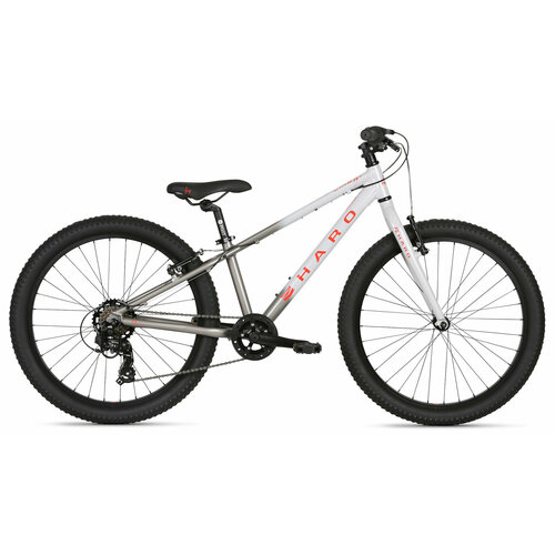 Подростковый велосипед Haro Flightline 24 Plus (2021) 24 Серо-красный (130-150 см)