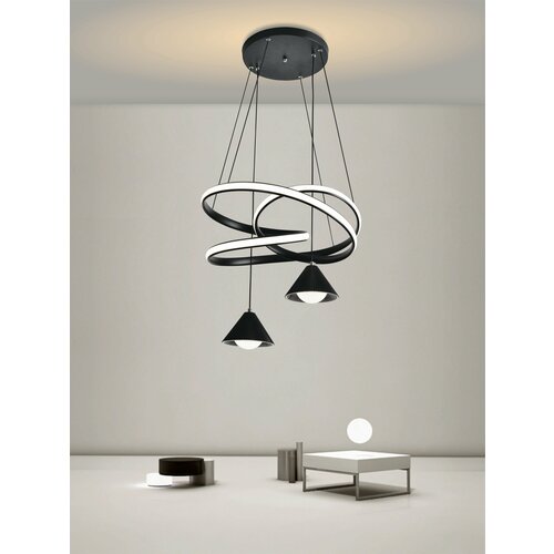 Светодиодная люстра подвесная VertexHome стиль модерн, на кухню, в детскую, в спальню, в гостиную