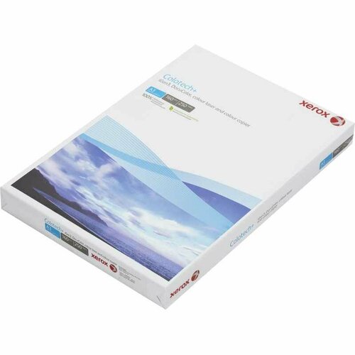 Бумага для цв. лазер. печ. Xerox Colotech + ( A3, 160 г/кв. м, 250) бумага lomond glossy ds clc paper а3 250 г кв м 150 листов белизна cie 91% глянцевая двусторонняя цвет белый 0310431 1 шт