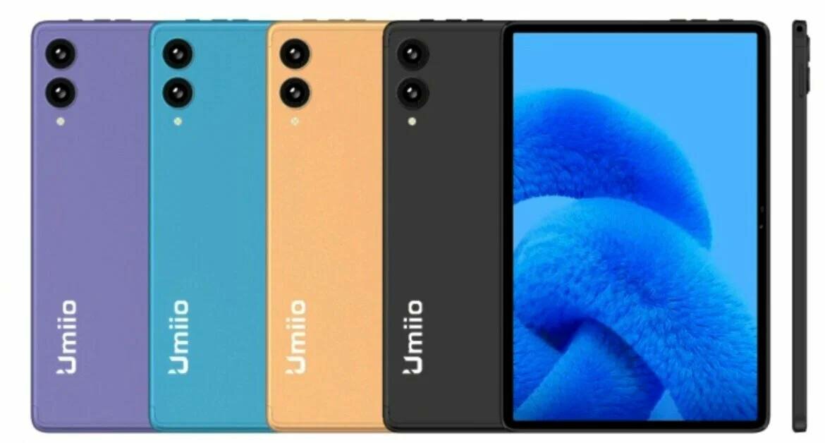 Планшет Umiio S9 / Планшет для работы / Планшет для игр / Планшет с клавиатурой, стилусом и мышкой / Серый