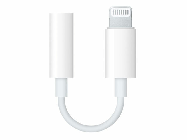 Адаптер Apple Lightning to Headphone Jack (Цвет: White)