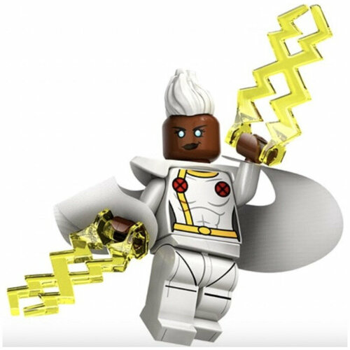 фигурка marvel storm Конструктор LEGO Minifigures Marvel Series 2, 71039-11: Шторм (Storm), 1 шт. в упак.