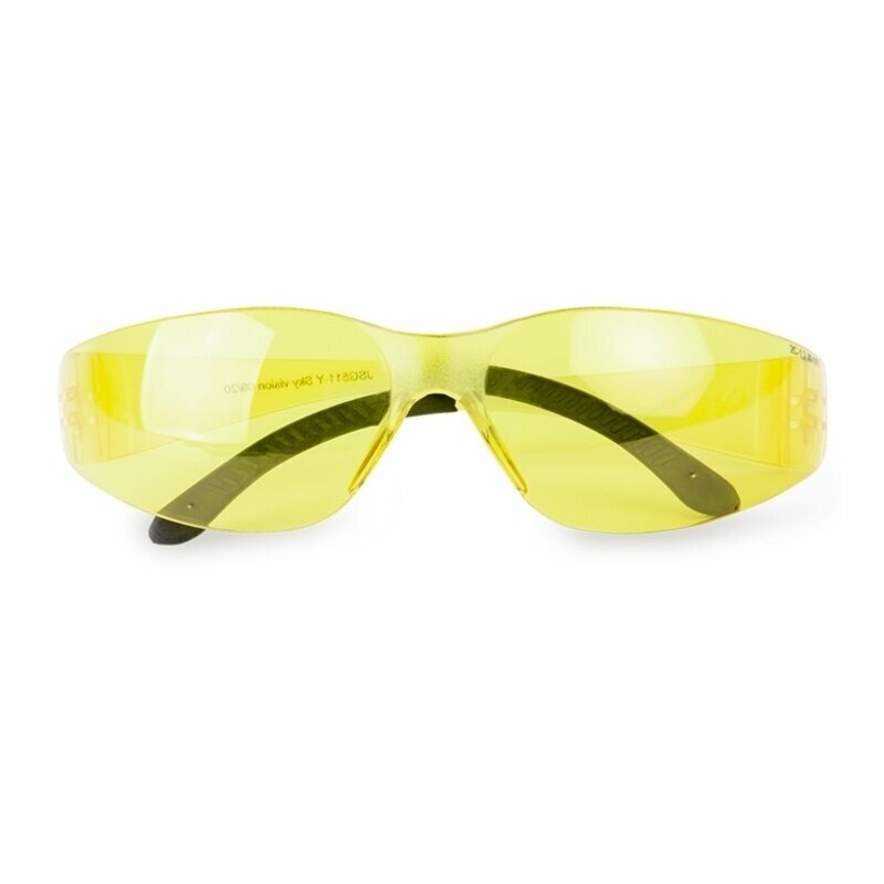 Облегченные очки открытого типа (янтарные) Jeta Safety Sky Vision JSG511-Y