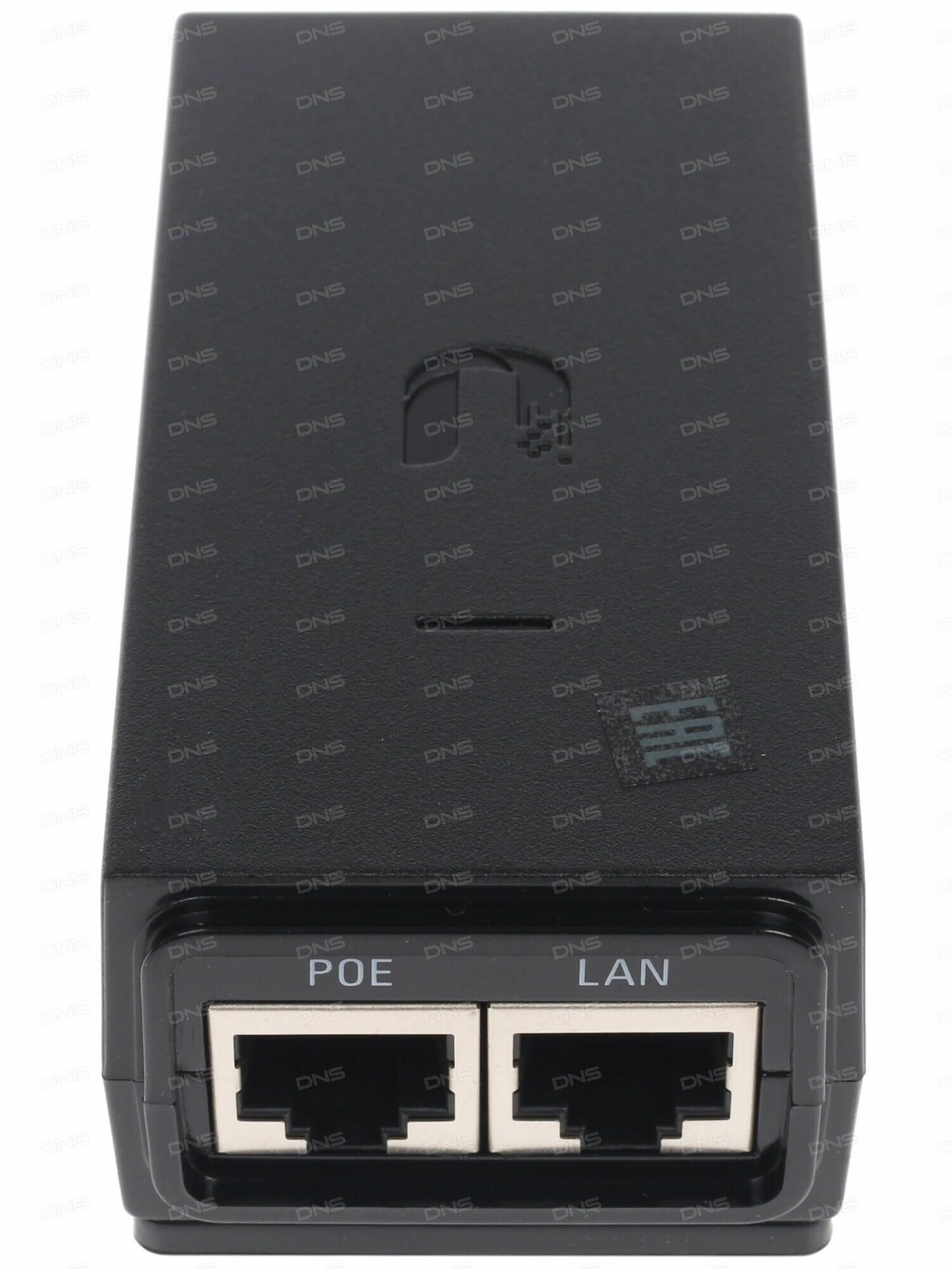 Адаптер PoE Ubiquiti 24V 0.5A POE-24-12W - фото №17