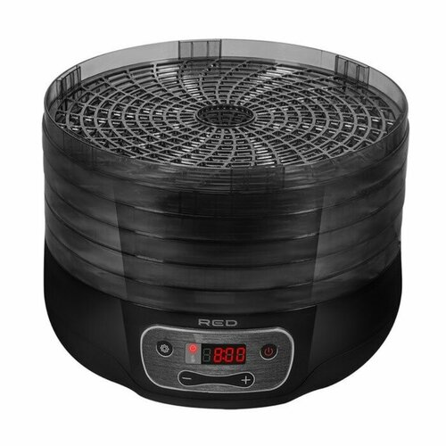 Сушилка для овощей и фруктов RED Solution RFD-0121 250 Вт 5 ярусов чёрная цвет чёрный 534700₽