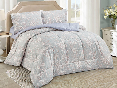 Постельное белье с одеялом 2 спальное Cleo Notte Bianca