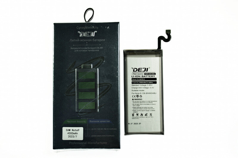 Аккумулятор DEJI для Samsung N960 Note 9 (4000mAh) 100% емкости