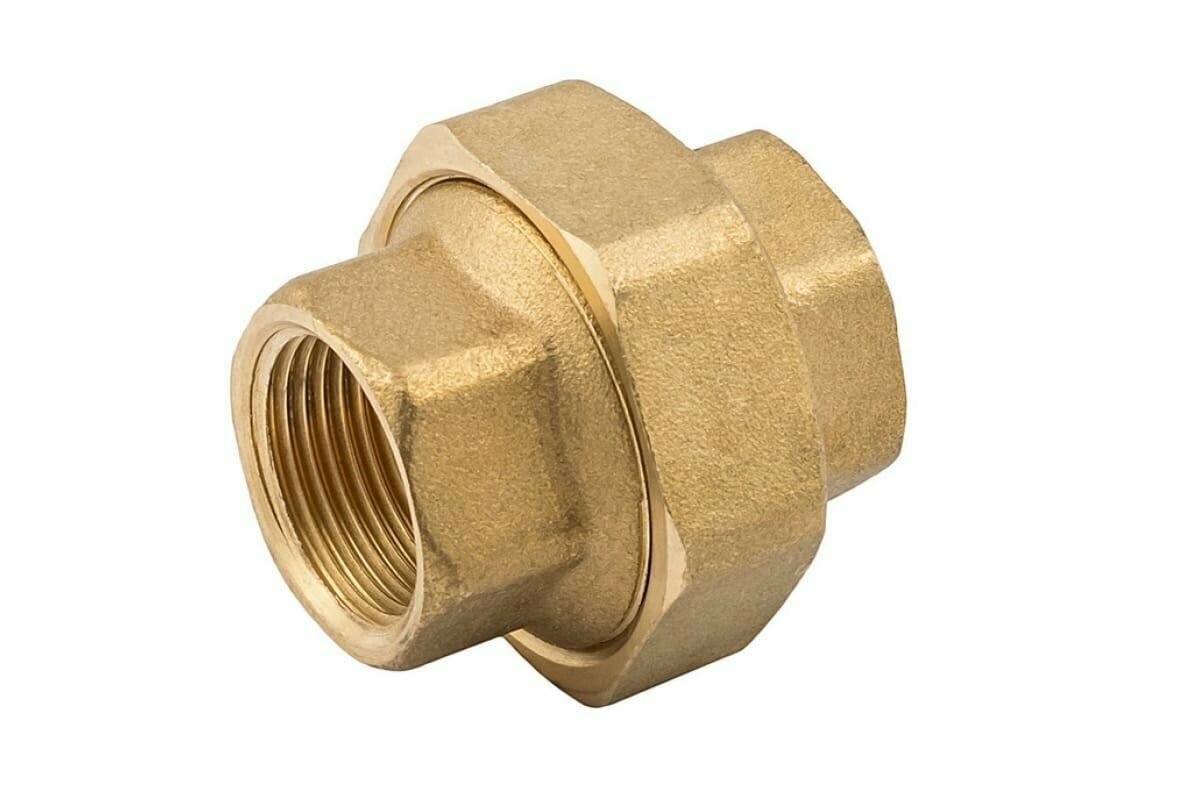 Американка прямая 2" ВН-ВН латунь 2 штуки