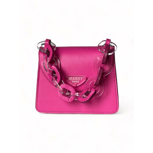 фото Сумка макей 115-08-21, фактура зернистая, розовый, фуксия