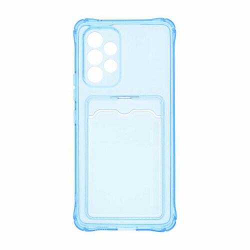 чехол книжка fashion case для samsung galaxy a53 5g a536 темно синий Силиконовый чехол противоударный для Samsung A536 Galaxy A53 5G (с картхолдером) синий