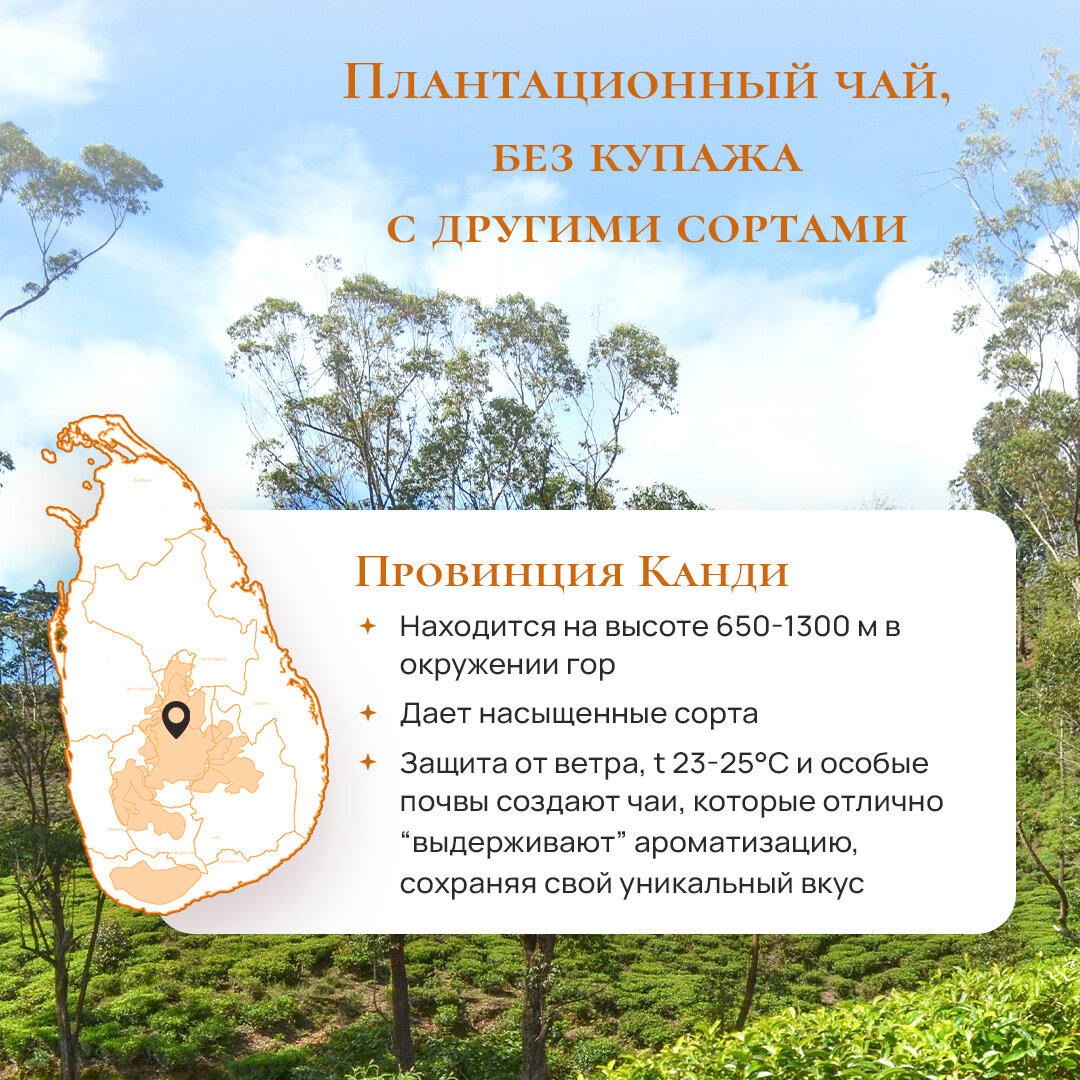 Чай Yantra Limited Edition. Чёрный листовой с бергамот Earl Grey, стандарт FBOP, 100 г