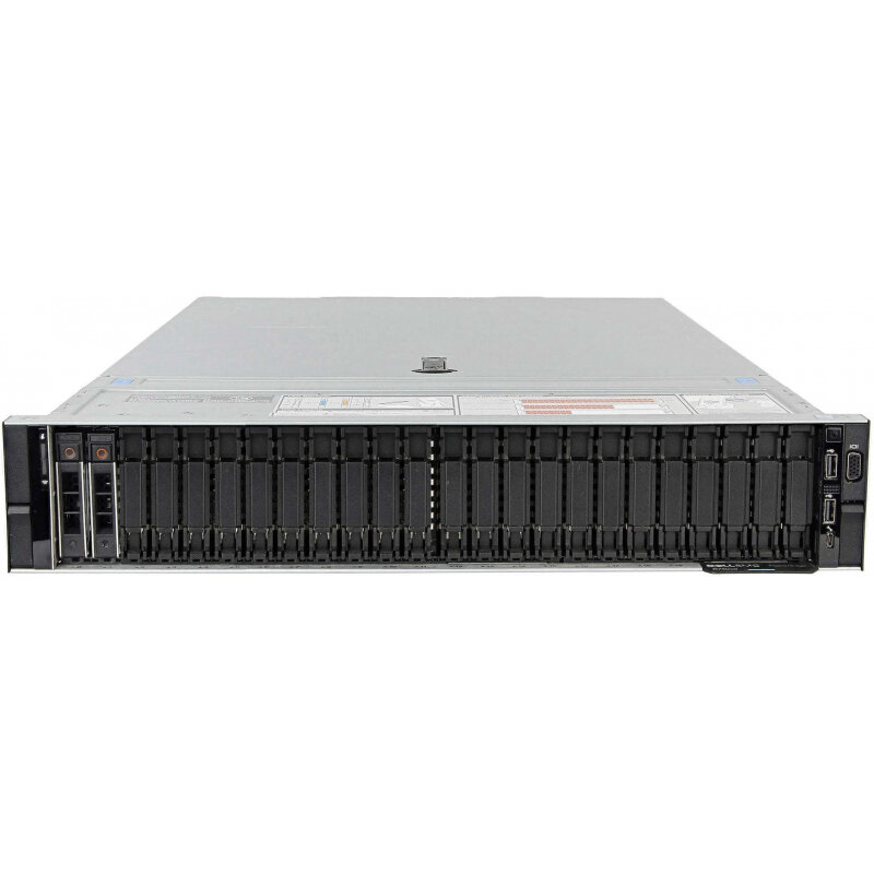 Сервер DELL R740xd 28SFF 2x4112Silv 128GB, H730p