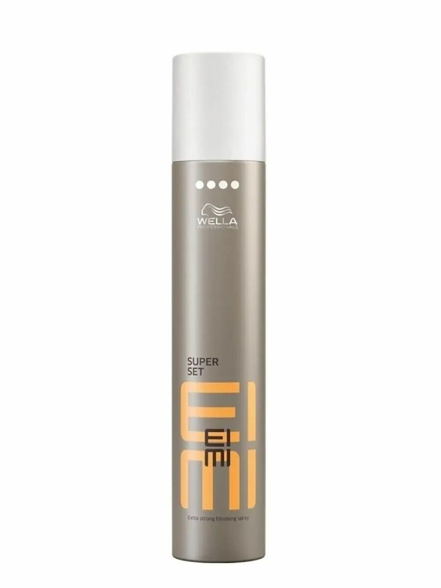 Wella EIMI SUPER SET - Лак для волос экстрасильной фиксации (фикс 4) 500 мл