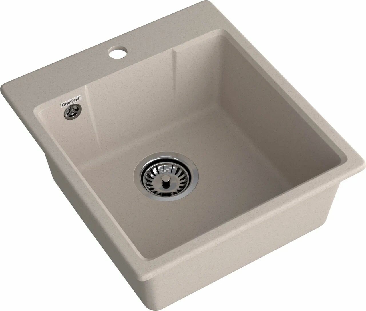 фото Мойка для кухни Granfest URBAN 644 песочный