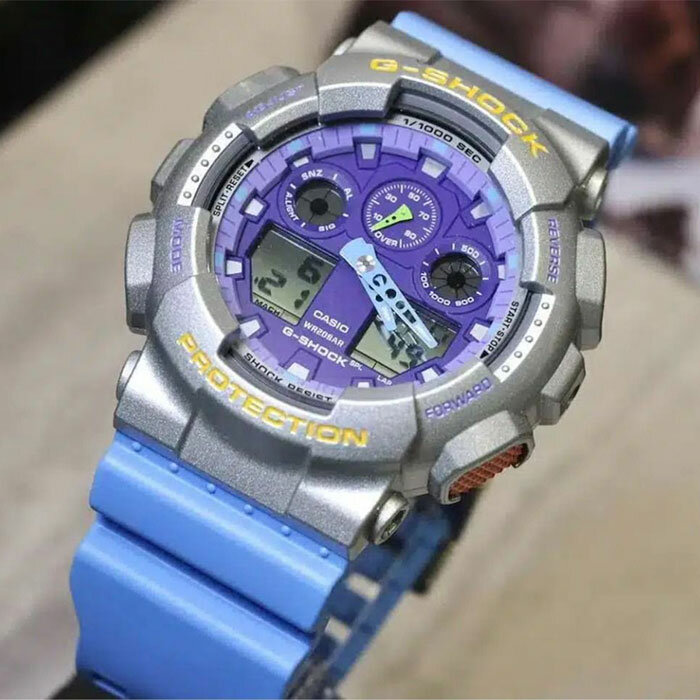 Наручные часы CASIO G-Shock, серый, серебряный — фото 1