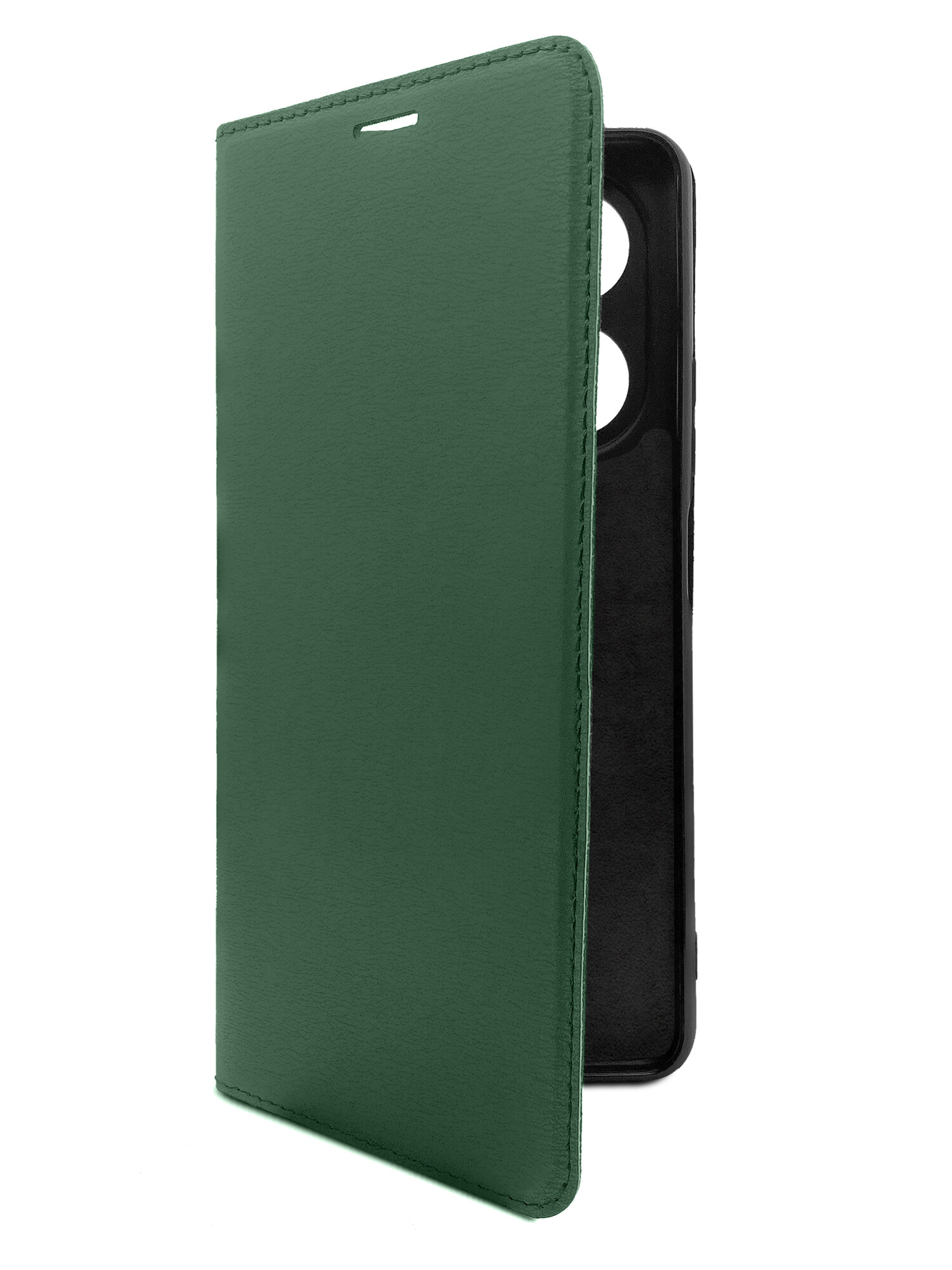 Чехол на Infinix HOT 40 Pro (Инфиникс ХОТ 40 Про) зеленый опал книжка эко-кожа с функцией подставки отделением для карт и магнитами Book Case, Brozo
