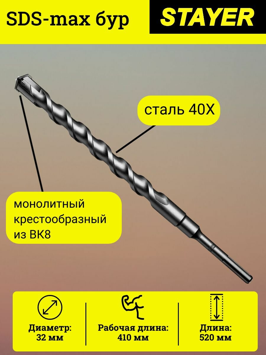 SDS-max бур