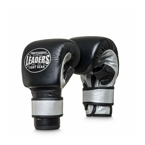 фото Перчатки снарядные leaders rebel lsbg-5 кожа - цвет: черный leaders boxing usa