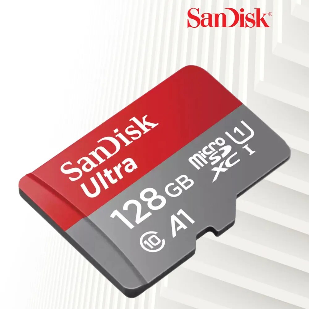 Карта памяти SANDISK MICRO SDHC 128GB UHS-I SDSQUAB-128G-GN6MN