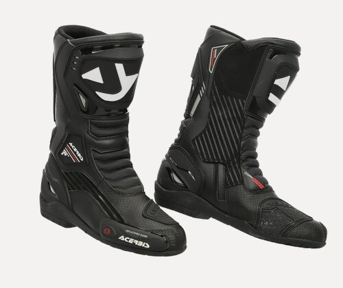 Изображение товара Мотоботы спортивные мужские Acerbis CORKSCREW Black, (р.43)