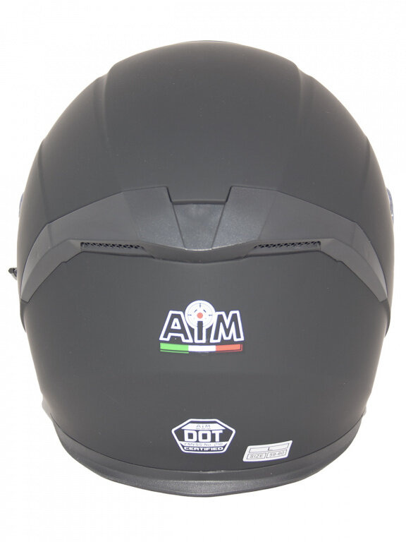 Шлем мото открытый AiM (Аим) JK526 Black Matt L