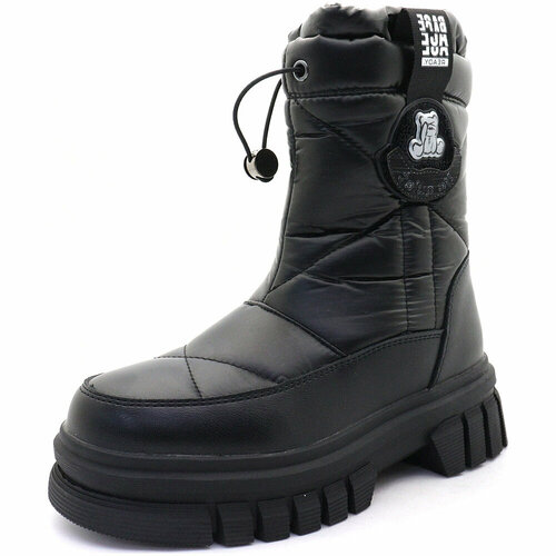 фото Ботинки boncy, размер 33, черный