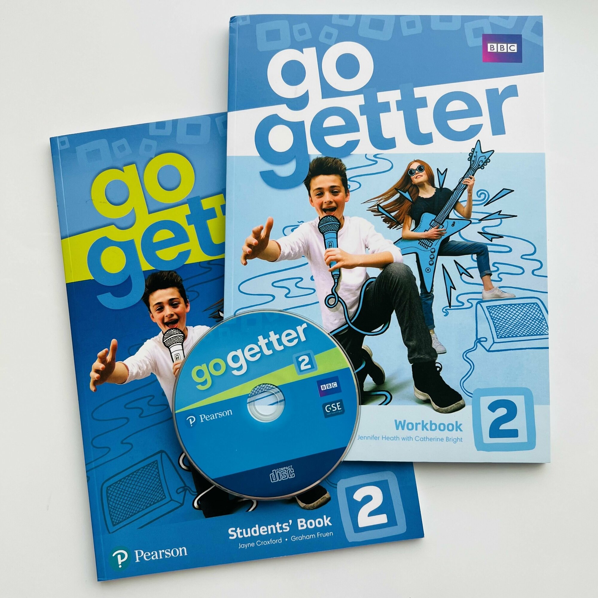 Go Getter 2. полный комплект: Student's Book (учебник) +Workbook (рабочая тетрадь)+CD диск