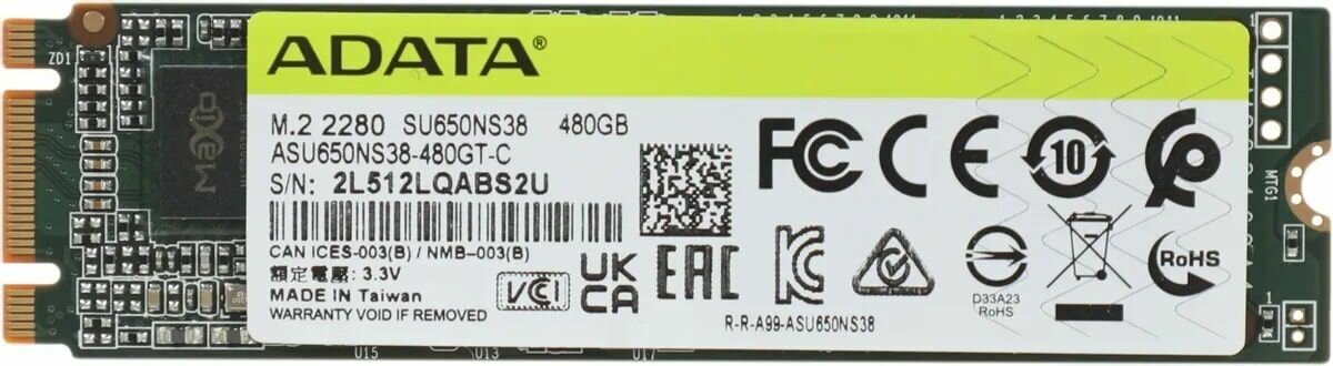 A-Data Ultimate SU650 480GB ASU650NS38-480GT-C - фото №16