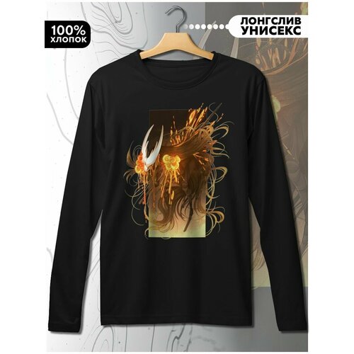 фото Лонгслив hypnotica, размер l, черный