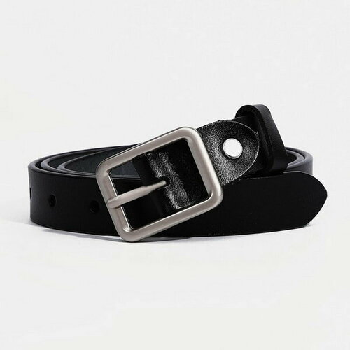 фото Ремень сима-ленд, размер 110, черный сима-лэнд