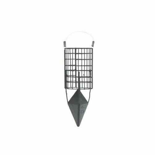 фото Груз-кормушка металлическая me bullet 4k m grid, цвет matt black, 60 г, 35 мл x-feeder