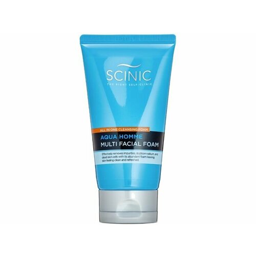 Очищающая пенка для мужчин SCINIC Aqua Homme Multi Facial Foam очищающая пенка для мужчин scinic aqua homme multi facial foam 150 мл