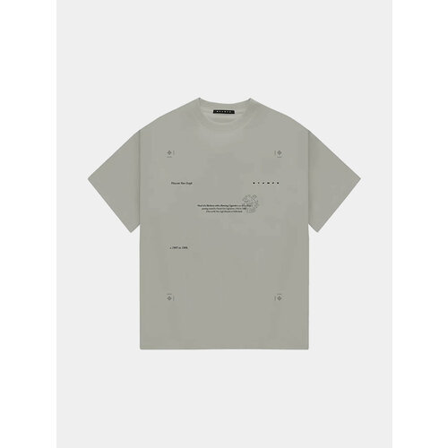 Футболка Stampd Skeleton Garment Relaxed Tee V1, размер L, серый