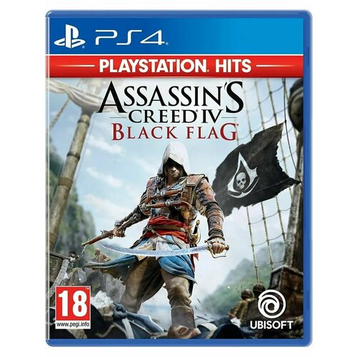 Игра Assassin's Creed IV Black Flag Playstation Hit PS4 Рус. субт.